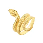 Snake Ring Snakesnake Snake Ring Vintage Punk Rock Style Stainless Steel Snake Design Ring