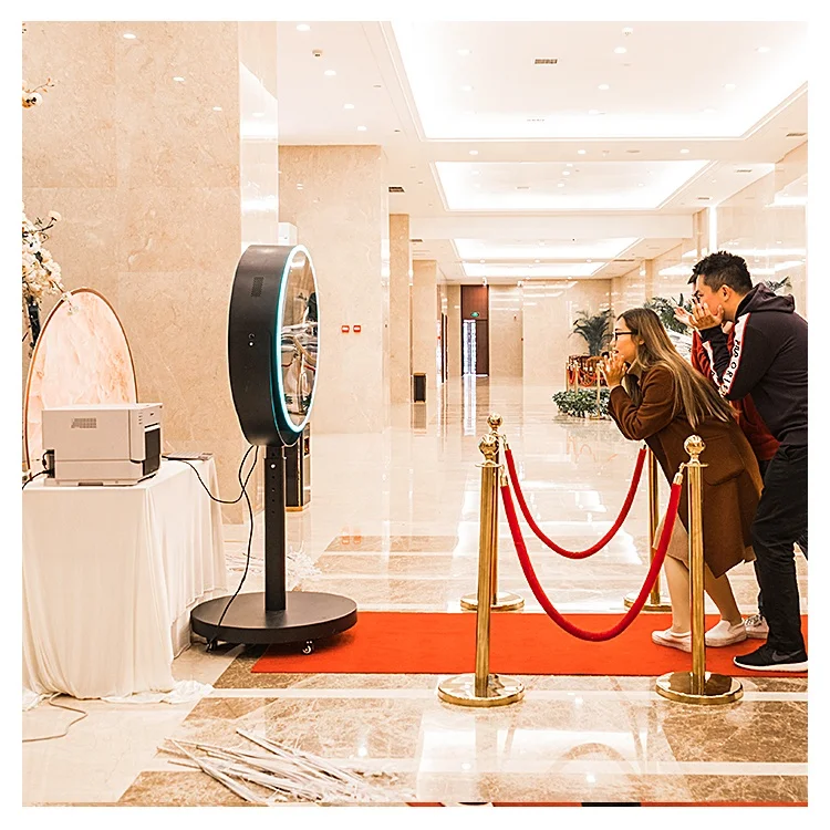 portable mirror photo booth