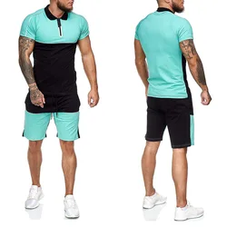 t-shirts clothing t shirt tracksuits mens for set 2021 men pants summer custom shorts two piece jogger short sets