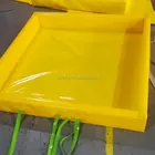 Pvc To Oil Pvc Factory Price Yellow PVC Spill Berm To Protect Oil Spill