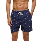 Quick Short Men Beach Quick Dry Waterproof Stretch Summer Beach Short Trunks Mens Swimming Shorts Custom 2021