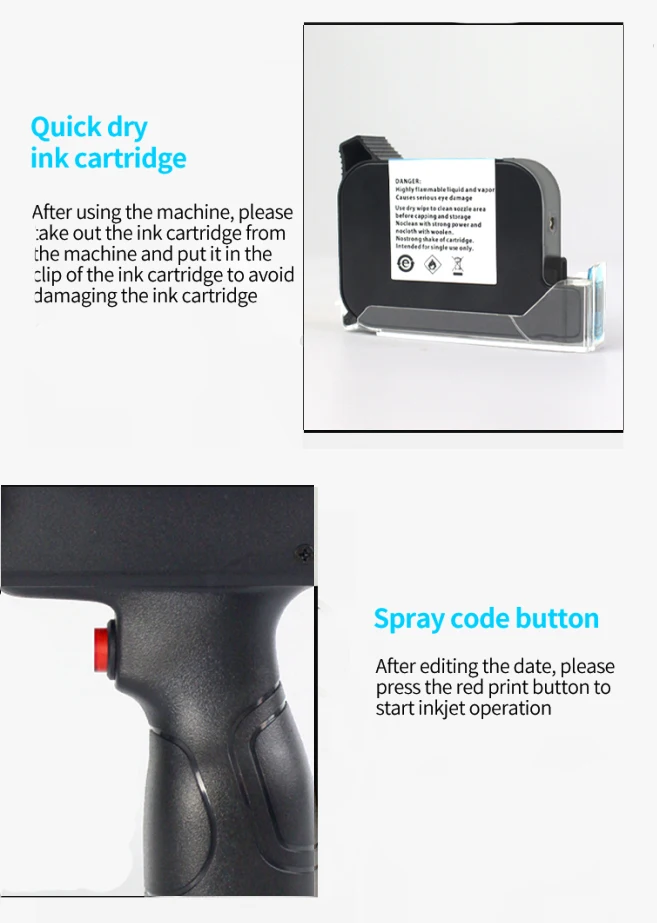 Newest Industrial Manual Coder Hand Batch Number Printer