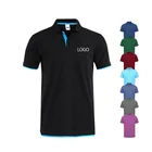 Shirts Casual High Quality Wholesale Designer Uniform 100 Cotton Plain Glof Mens Polo Shirts With Custom Logo
