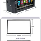 Mp4 Car Radio Car Multimedia Player Stereo MP3 MP4 MP5 Rear View Camera Car Radio