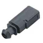 Female And Male Connector Boschs 2 Pin Female Male 1.5mm Type Auto Connector Plug For VW 1J0973802 1J0973702