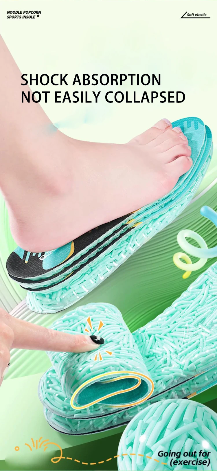 Custom Silicone Shock Absorbing Sports Insoles Wholesale Custom Silicone Shock Absorbing Sports Insoles Wholesale
