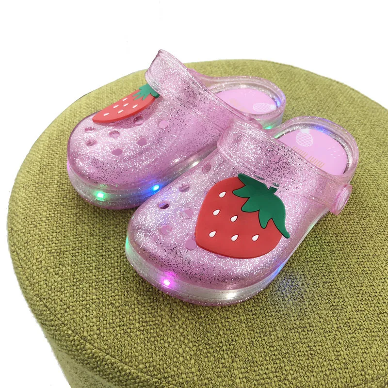 strawberry jelly sandals