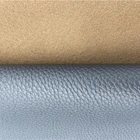 Leather Manufacturer Latest High Quality Abrasion Resistant Artificial Leather Litchi Grain Sofa Leather PVC Leather