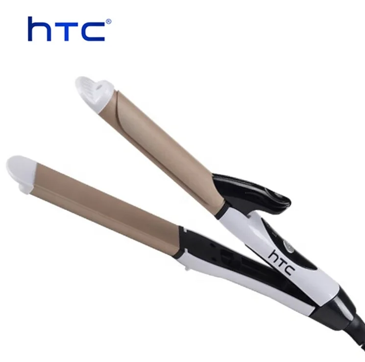 Htc High Quality Hair Straightener And Curler 2 In 1 Hair Curler  Straightener Hair Straightening Machine Price - Buy Hair Curler  Straightener,Hair Straightener And Curler 2 In 1,Hair Straightening Machine  Price Product