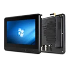 Car Pc Waterproof IP65 Win10 Car Truckin In-vehicle Mounted Touch Screen Computer GPS 4g Rainproof Vehicle Panel Pc
