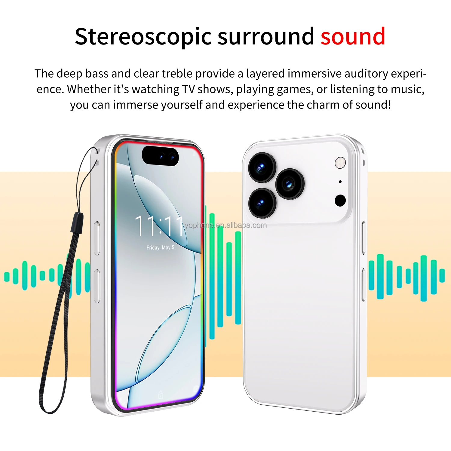 2025 Custom Logo 4-Inch Mini Android Smart Phone Wholesale 3G 4G 5G Mobile with Octa Core CPU and LTE Cellular