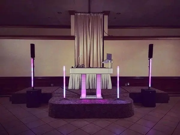 IP65 Outdoor Battery LED Tube Light RGB 128*0.25W Waterproof Stage Light DMX512,Wireless DMX,Remote Control PIXELTUBE Event