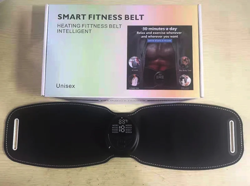 2023 Hotsale Heating Belt Ems Heating Massager Warming Belt Electric