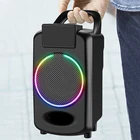 Blue Hot Sell Portable Big Power Dj Audio Player Mini Wireless Blue Tooth Speaker Box Home Theatre Speaker