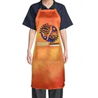 Wholesale Custom Design OEM Logo Aprons For Women Cooking Polyester Bib Apron