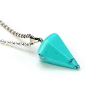 Turquoise Jewelry Turquoise Amethyst Black Onyx Jewelry Wholesale Natural Stone Sublimation Necklace
