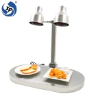 XINGPAI Carving Station Steel Base Food Heat Warming Lamp For Buffet Food Warmer With Lamp