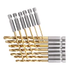 Drill Drills And Bits Hex Shank HSS Drill Bits For Stainless Steel Hard Metal With EU Standard
