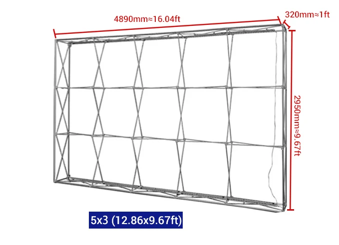High Quality Custom Lightbox Backdrop Stand Pop up Banner LED Light Foldable Display Stand H6173fbe72e07420a814bdd8a6a50cbaex