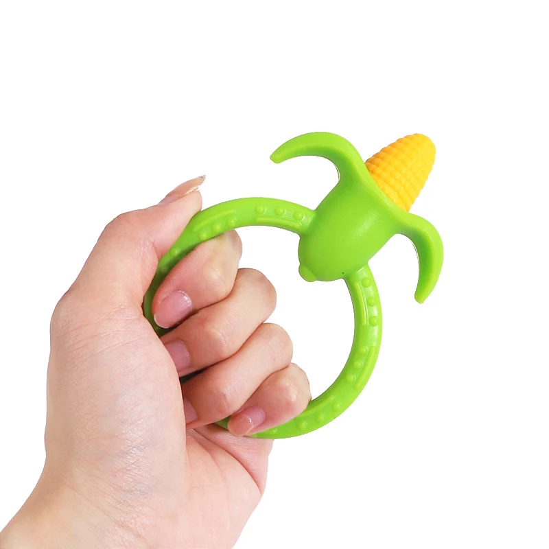 New Design Wholesale Corn Silicone Baby Teether Sensory Toys BPA Free Productos Para Bebes