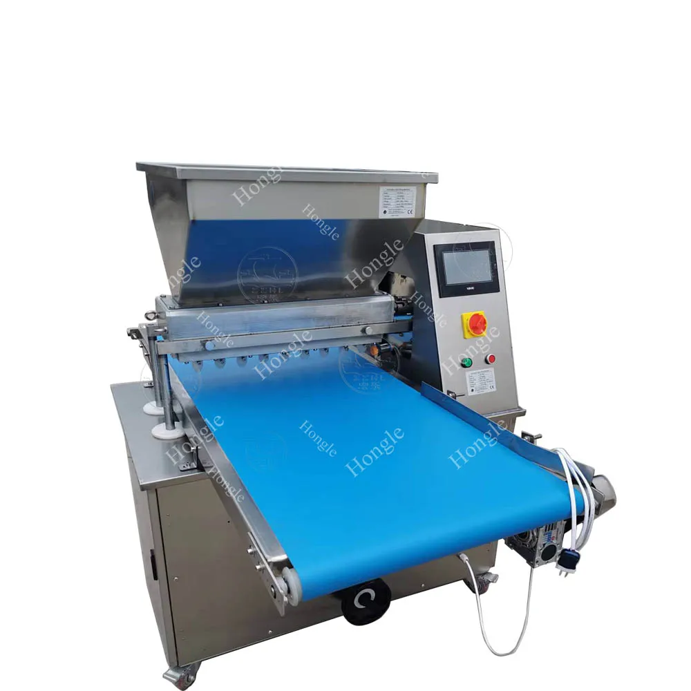Low Price Automatic Macaron Maamoul Cookie Making Moulding Machine Madeleine Cake Depositor Machine factory