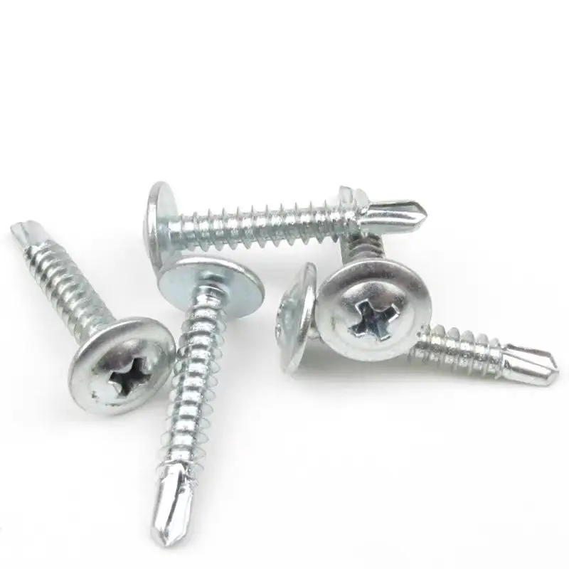 Primarily Steel Fasteners High Quality Screw of Cross Recessed Wallace Head Drill Screws Washer manufacture