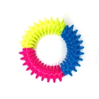 Kinyu 10 Packs Wholesale Colorful Braided Cotton Dog Rope Toys For Aggressive Chewers