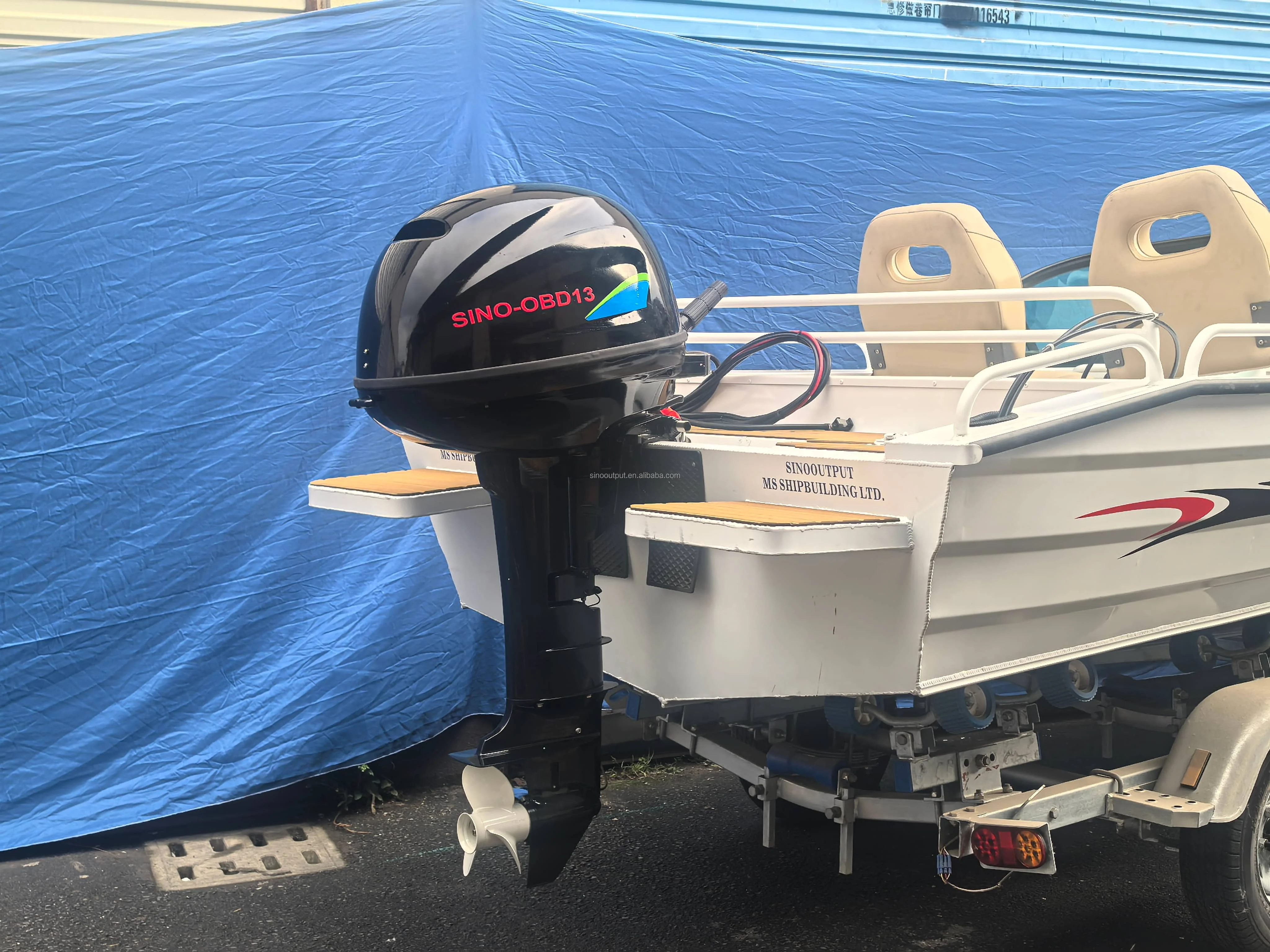 Outboard Diesel Engine