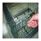 Price Storage Container HUAWU Factory Whole Sale Price Foldable Collapsible Steel Storage Cage Wire Mesh Container