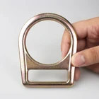 Ring Factory Wholesale Safety Metal D Ring High Quality Zinc Forged Steel D Ring