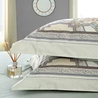 Set Blue Bedding Genuine Low Price Luxury Five-Star Hotel Four-Piece Set Of Sky Blue Bedding