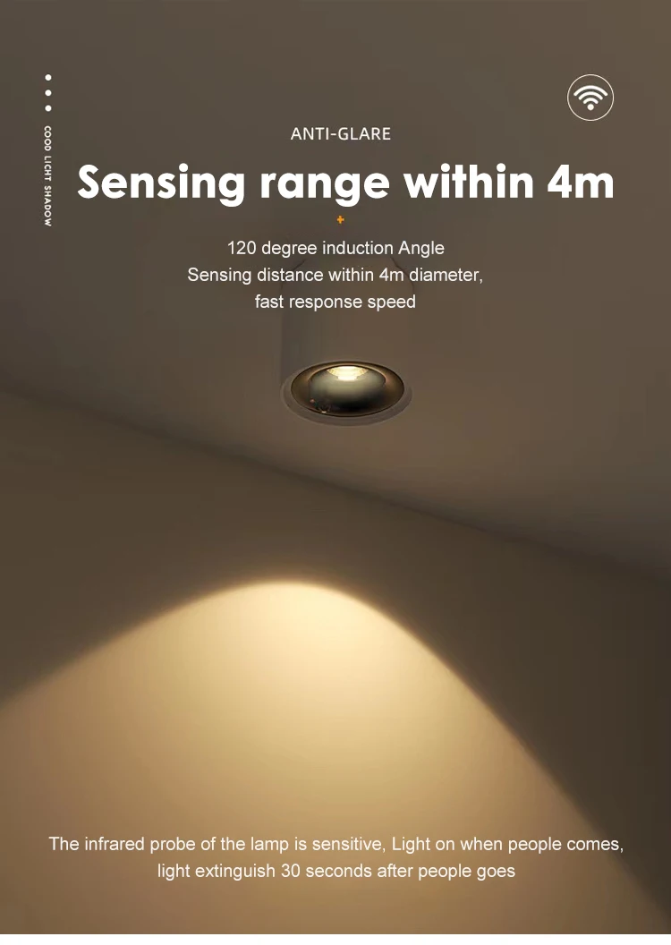 lc10225 good price adjustable white downlight aluminum ceiling surface cob led spot lights-1