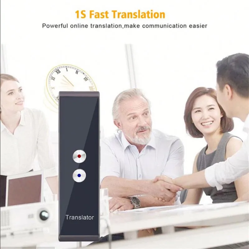 Portable Multi Language Real Time Instant 41 Languages Translation Device Smart Voice T8 Translator
