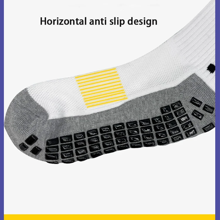 non-slip football socks