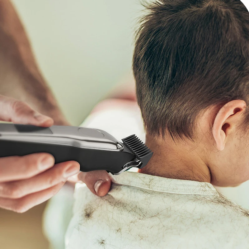 Men USB Rechargeable Cordless Professional New Men Barber Hair Trimmer Cutting Machine Electric Hair Clipper details