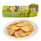 Chips Snack Snacks Weilong Red Wine Steak Flavored Potato Chips Labelable Factory Direct Hot Sale Snacks