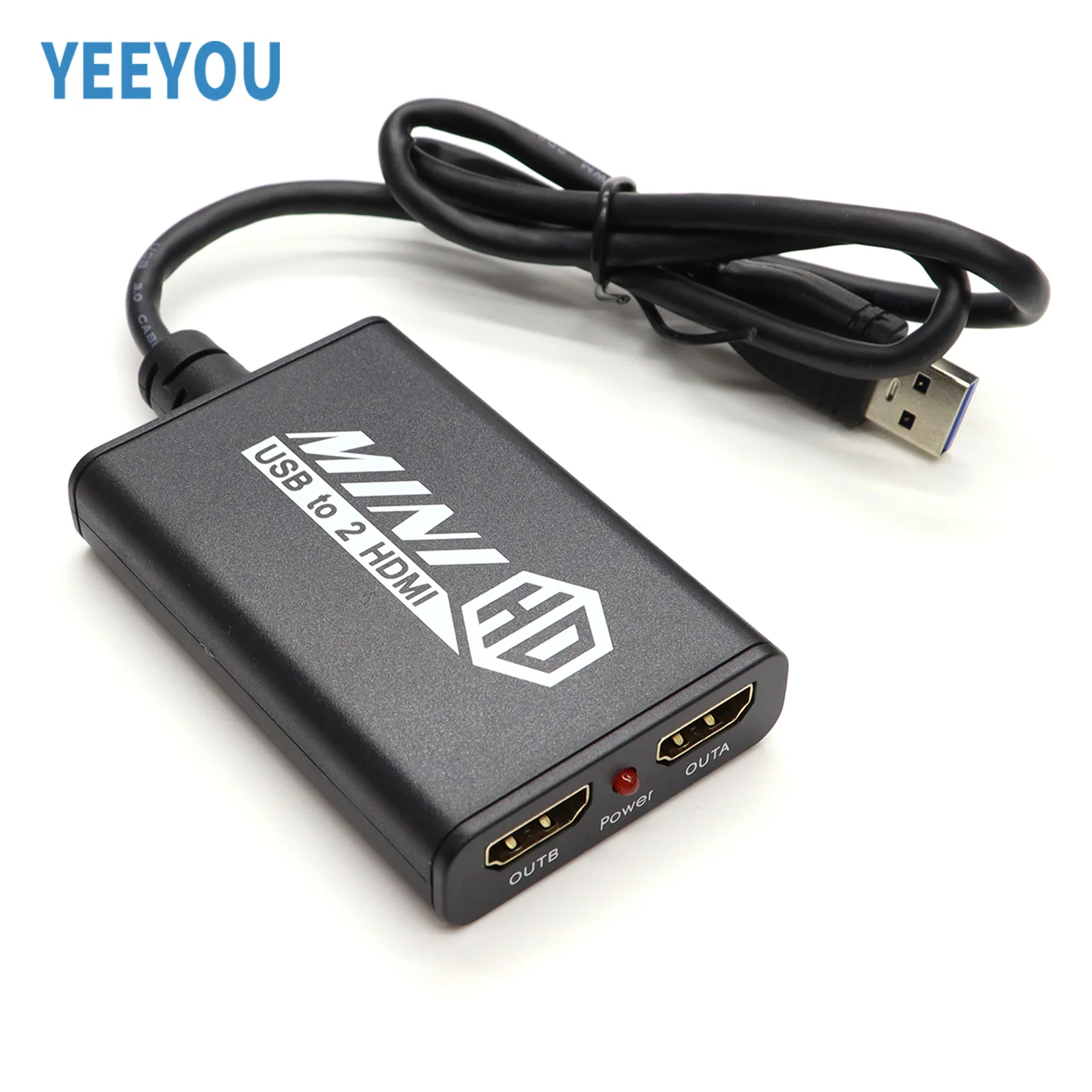 Dual Hdmi Adapter,Usb To Dual Hdml Hdtv 