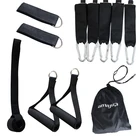 Equipment Fitness 11 Pcs Set Latex Resistance Bands Training Yoga Tubes Gym Equipment Set Fitness Exercise Tube
