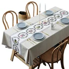 Pvc Wholesale PVC Waterproof Tablecloth Print Home And Wedding Decoration Tablecloth