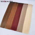 Hair Extensions Hair Weft Vietnamese Human Hair Extensions 100% Virgin Cuticle Aligned Wholesale No Tangle No Shedding