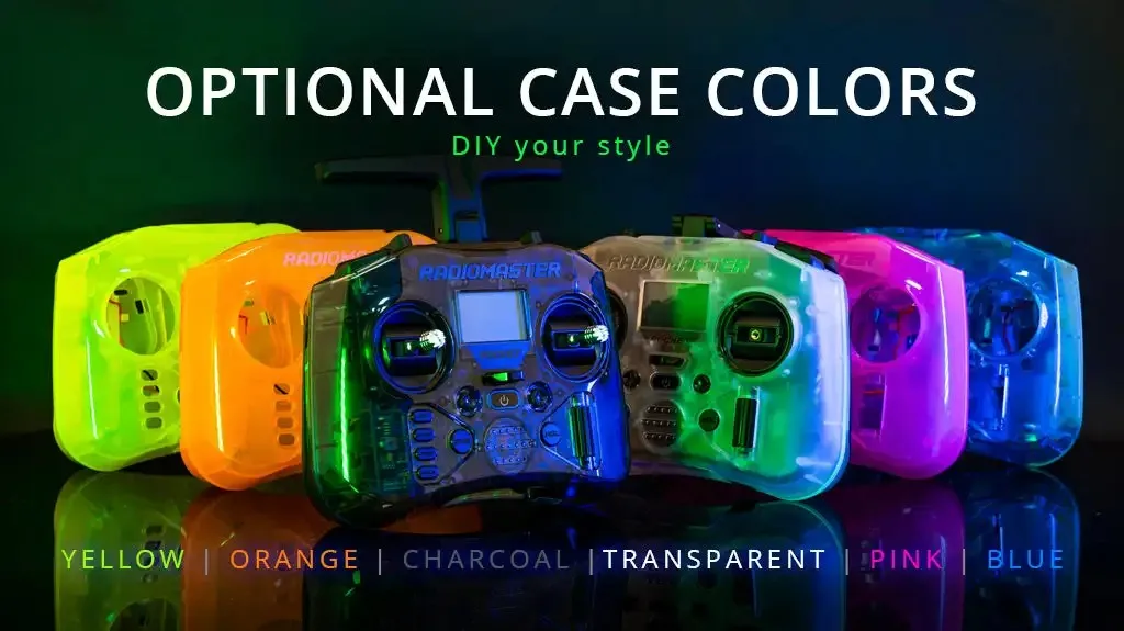 Radiomaster Pocket 2.4GHz CC2500/ELRS Portable Small Size Foldable Antenna Remote Control for Fpv Drone Racing Car 9