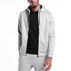 Sports Hoodies Fitness Hoodies Custom Logo Poly Fleece Men's Sports Top Fitness Hoodies Comfort Tracksuit Jacket