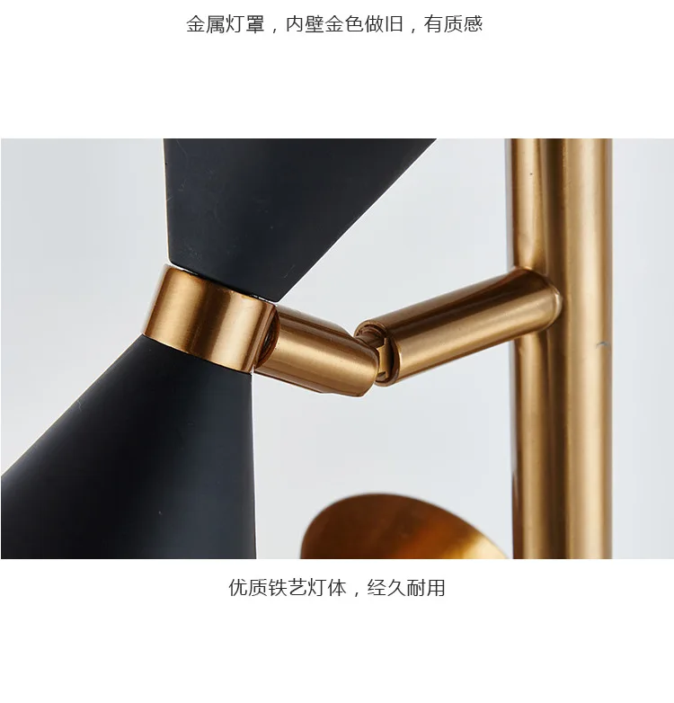 Nordic post modern hotel project floor lamp individual art simple living room designer standing floor lamp