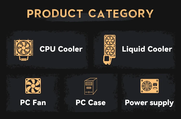 Air Cooler, SNOWMAN, ARGB, CPU, LGA - detail 8