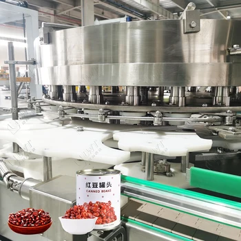 Leadworld Canned Peas Processing Line Bean Can Making Machines Bean