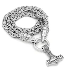 Jewellery Promotion By Half Price Vintage Stainless Steel Old Fashion Viking Necklace For Men Gift Jewellery