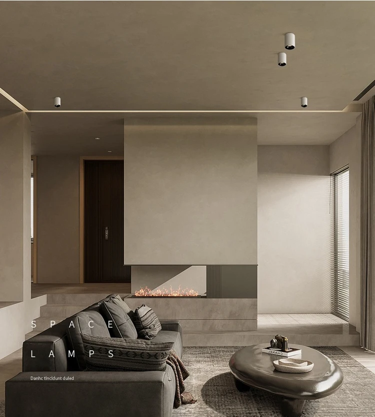 lc2010 hot sale office hotel super maket aluminum ceiling cob 12w black led downlight-5