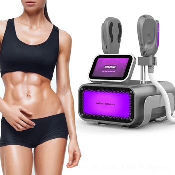 Portable Electromagnetic Ems Burn Fat Body Contouring Slimming Build