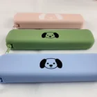 Case Wholesale Custom Shape Silicone Pencil Pouch Case Custom Pencil Case