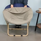 Spandex Chair Cover Stretch Chair Covers Home Textile Stretch Spandex Saucer Chair Slipcover Moon Chair Cover